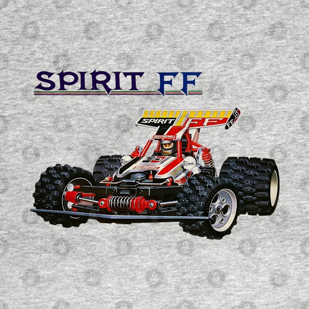 SPIRIT FF Vintage RC Buggy 80s Radio Control by Nostalgia-RC